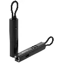 Porodo 8-In-1 Multi-Port USB Hub With 5Gbps Transfer Speed - Black3.webp
