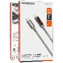 Porodo ChargeLite USB-C to Lightning High-Speed Charging Cable - Gray.webp