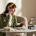 Porodo Lifestyle Multifunctional Tablet Stand with Speaker & Power Bank - Black2.webp