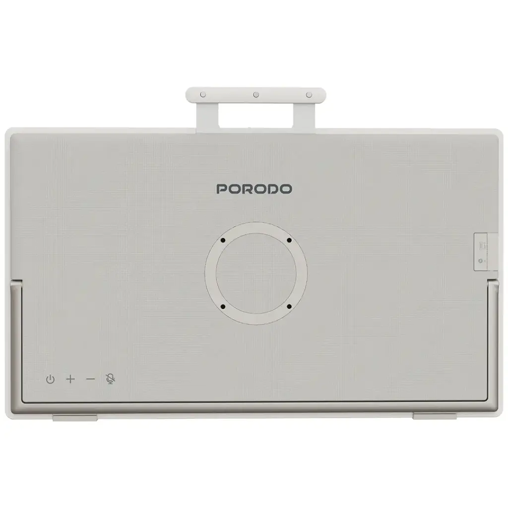Porodo Naspanora Portable smart Tablet with Stereo Speakers & 10-Point Touch - White3.webp