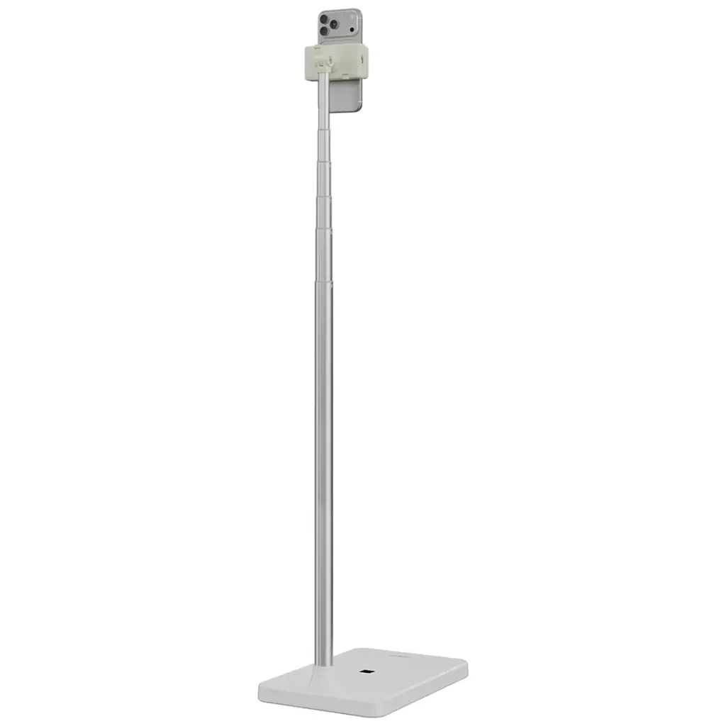 Porodo 360° Multifunctional Phone & Tablet Holder with Extebdable Pole - White5.webp