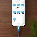 Porodo High-Speed USB-C Braided Cable Charging & Data Transfer 7.webp