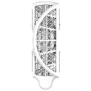 Porodo Lifestyle Swat Foldable Electric Insect Killer - White2.webp