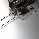 Porodo 4-In-1 Charging And Data Transfer Cable - Black4.webp