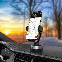Porodo Robson Cradle Suction Phone Holder - Black.webp