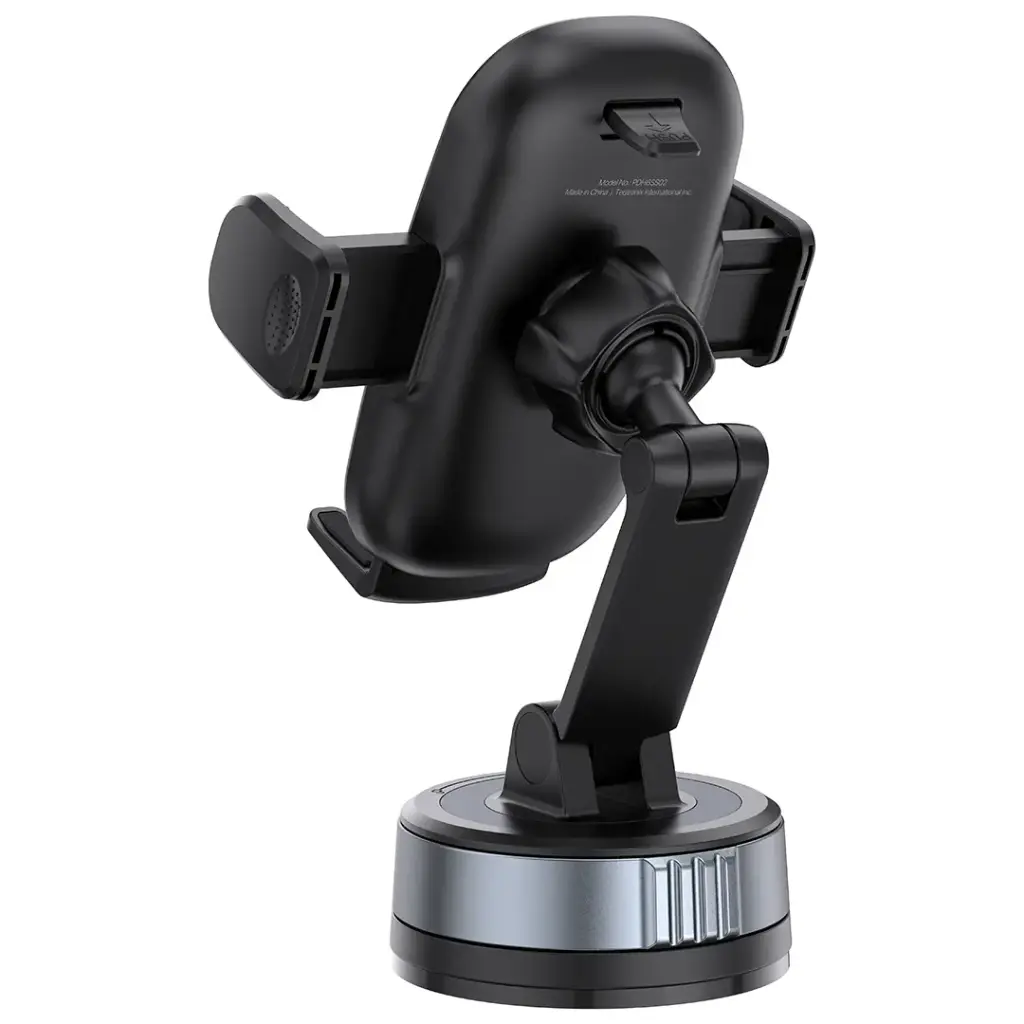 Porodo Robson Cradle Suction Phone Holder - Black2.webp