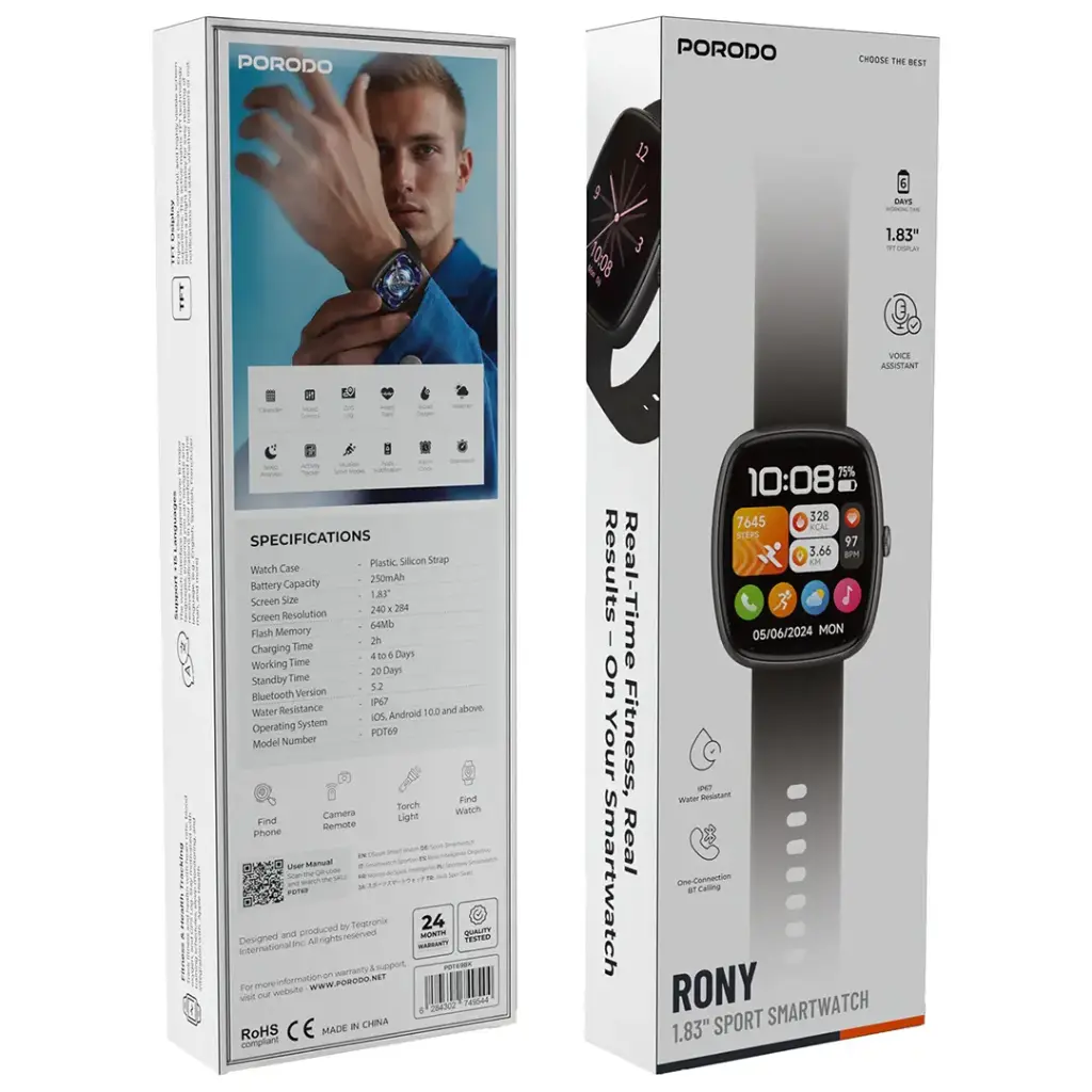 Porodo Rony 1.83 Sport Smart Watch.webp11.webp