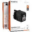 Porodo Quantum GaN 30W Multi-Port Charger with Digital Display - Black3.webp