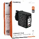 Porodo Quantum GaN 100W Multi-Port Charger with Digital Display - Black.webp