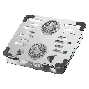Porodo Aerodesk Cooling Laptop Stand - Silver3.webp