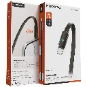 Porodo 100W LED USB-C To USB-C Leather Charging & Data Transfer Cable3.webp