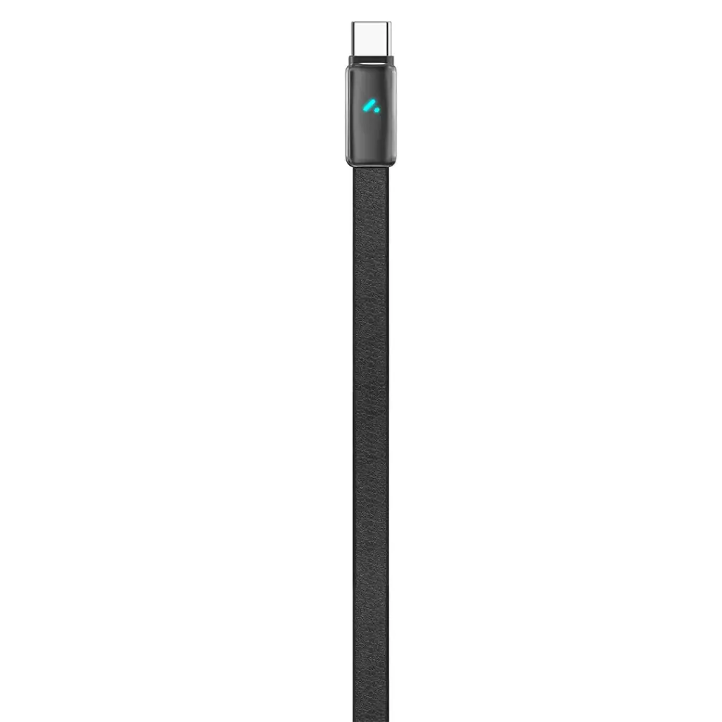 Porodo 100W LED USB-C To USB-C Leather Charging & Data Transfer Cable6.webp