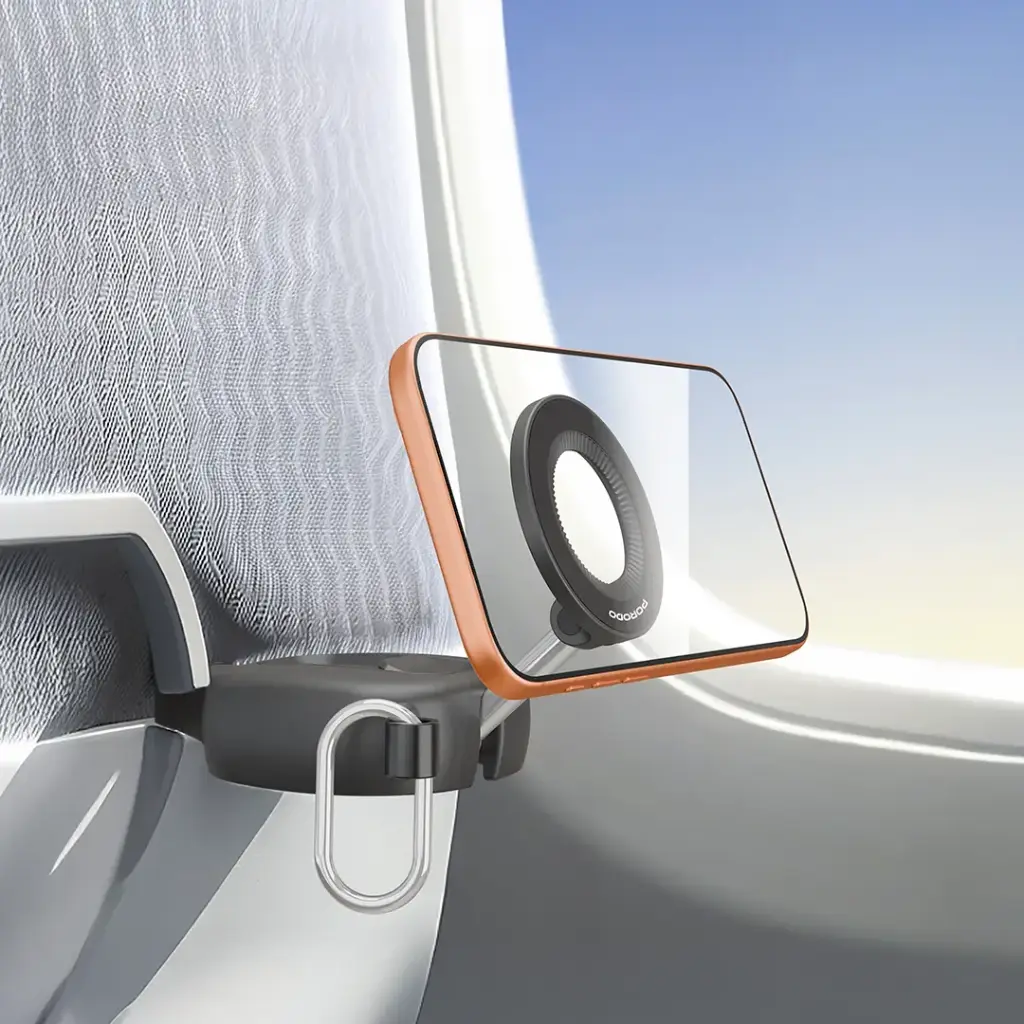 Porodo Loop Magnetic Phone Holder Adjustable Travel Mount - Black3.webp