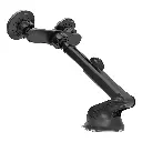 Porodo Dax-L Dual MagSafe Car Phone Mount with Adjustable Telescopic Arm - Black3.webp