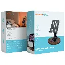 Porodo Blue Desktop Phone Holder 360° Rotating Base - Black4.webp