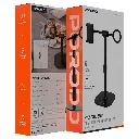 Porodo Evostand 360° Dual Rotating Phone Holder with Anti-Slip Base - Black2.webp