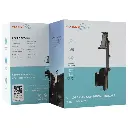 Porodo Blue Cradle Car Cup Phone Holder with Adjustable Arm - Black3.webp