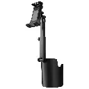 Porodo Blue Cradle Car Cup Phone Holder with Adjustable Arm - Black.webp