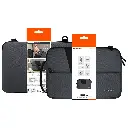 Porodo Lifestyle Ruvell 14 & 16 Laptop Sleeve - Grey.webp