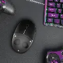 Porodo Wireless TWS Earbud & Mouse with Transparent Magnetic Cover7.webp