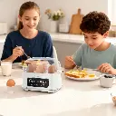 Porodo Lifestyle Poacher Smart Electric Egg Boiler with Program Selector - White5.webp