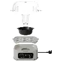 Porodo Lifestyle Poacher Smart Electric Egg Boiler with Program Selector - White2.webp