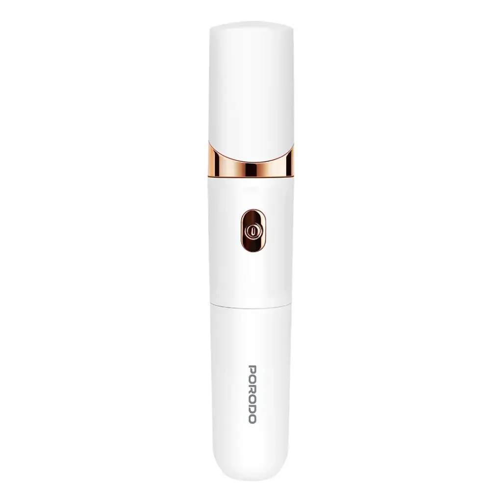 Porodo 2-In-1 Electric Face & Body Razor - White2.webp
