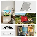 Porodo Naspanora Portable Smart Tablet with Stereo Speakers & 10-Point Touch - White .webp