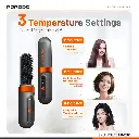 Porodo Lifestyle Portable Heated Styling Brush - Black3.webp