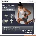 Porodo Lifestyle Cordless Mini Massage Gun - Beige3.webp