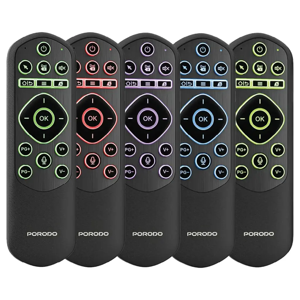 Porodo Miko Mini Keyboard 6-Axis Gyro Sensor - Black7.webp