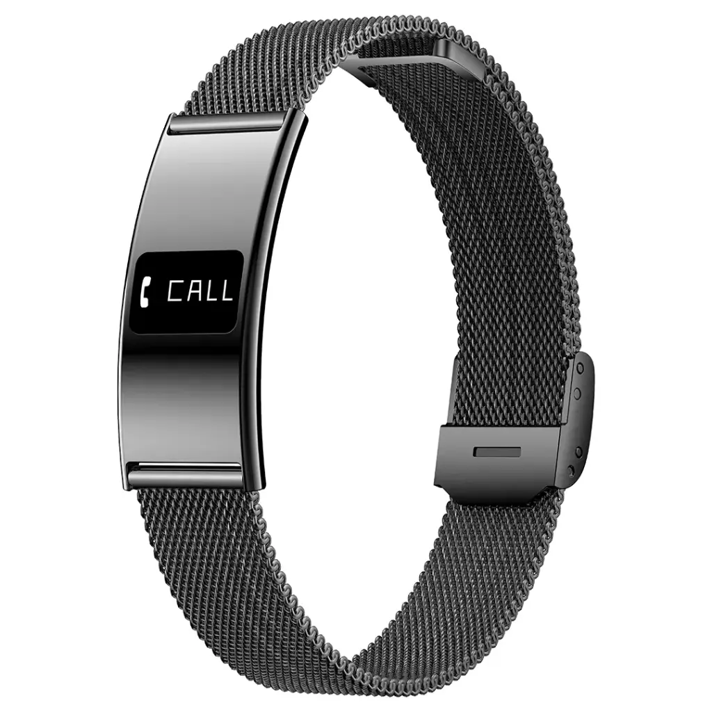Porodo Trackfit Plus Smart Bracelet Fitness Tracker With Display App - Black5.webp