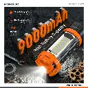 Porodo Lifestyle 9000mAh Work Lantern Foldable Multi-Mode LED Light with Tripod Base & Hook - Orange4.webp