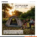 Porodo Lifestyle 4-Person Easy Pop-Up Automatic Camping Tent - Light Brown4.webp