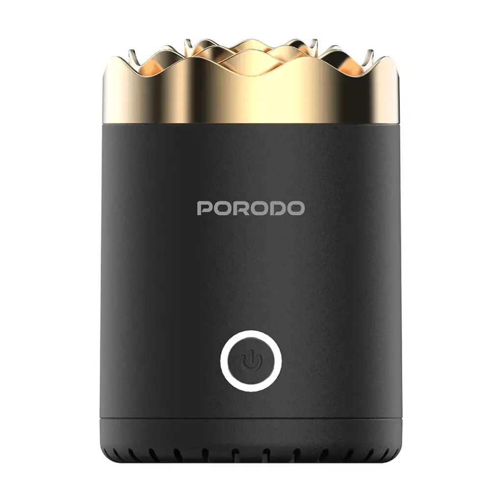 Porodo Lifestyle Rose Mini Incense Burner - Black6.webp