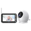 Porodo Lifestyle Lumi Baby Smart Monitor with Camera and Display Screen - Silver2.webp
