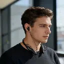 Porodo Blue Wireless Magnetic Neckband Dual Bluetooth Pairing - Black2.webp