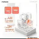 Porodo Lifestyle Fresko Multi-Functional Salad Maker with 4 Slicing Blades - White.webp