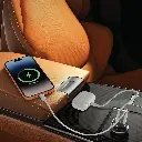 Porodo Velano Car Charger with Dual USB-C Ports - Black6.webp