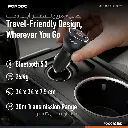 Porodo Velano Car Charger with Dual USB-C Ports - Black.webp