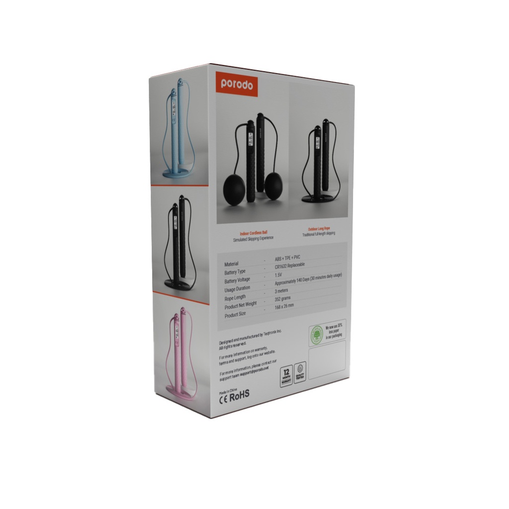 Porodo Lifestyle Smart Skipping Rope