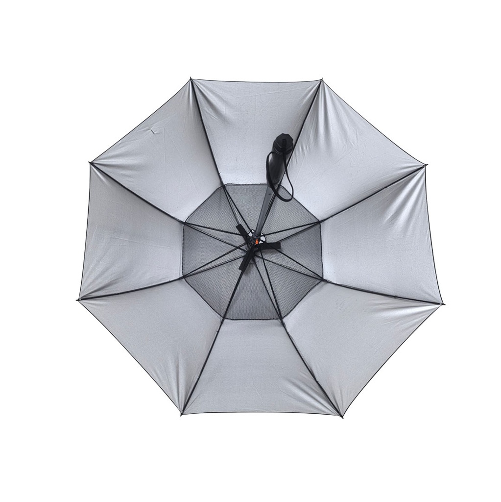 Porodo Lifestyle Cool Mist Umbrella Built-in-Fan and Hydrating Mist - Black