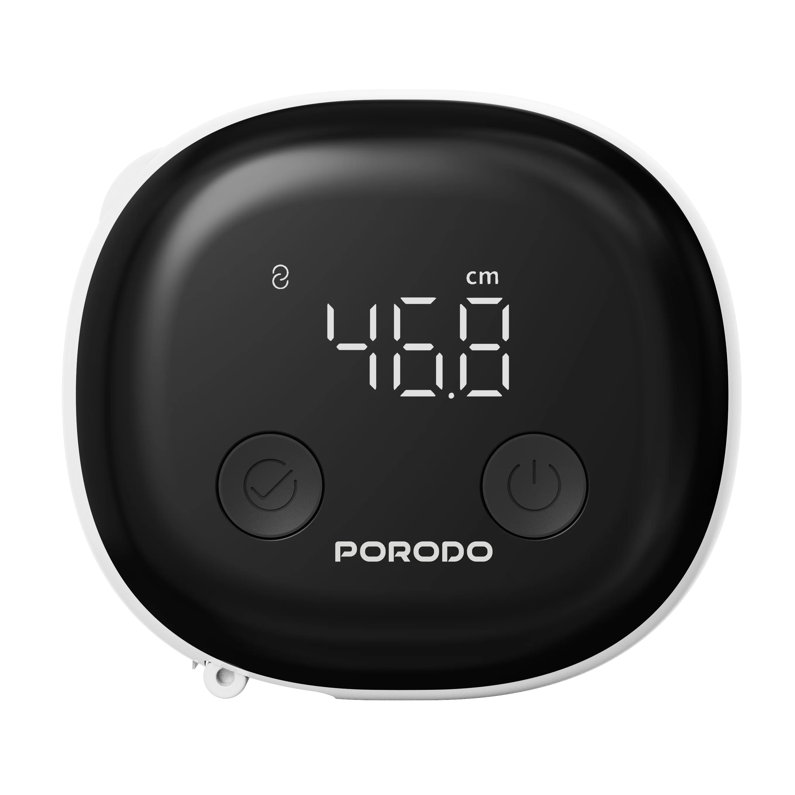 Porodo Metrice Smart Body Tape Measure with Bluetooth - White