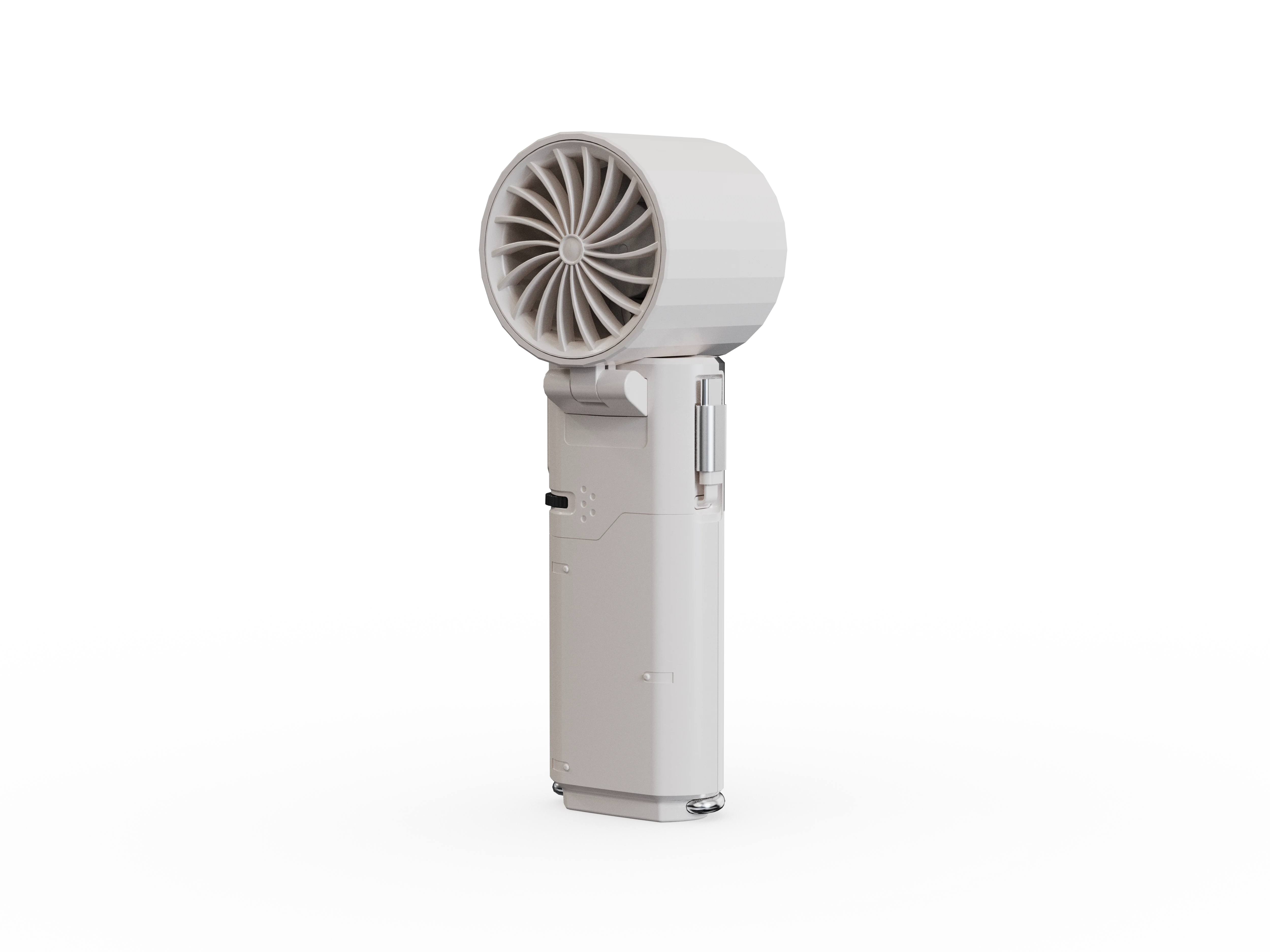 Porodo Lifestyle Chillo Plus Rechargeable Ice Cooling Fan (PDLFSTMF120WH)