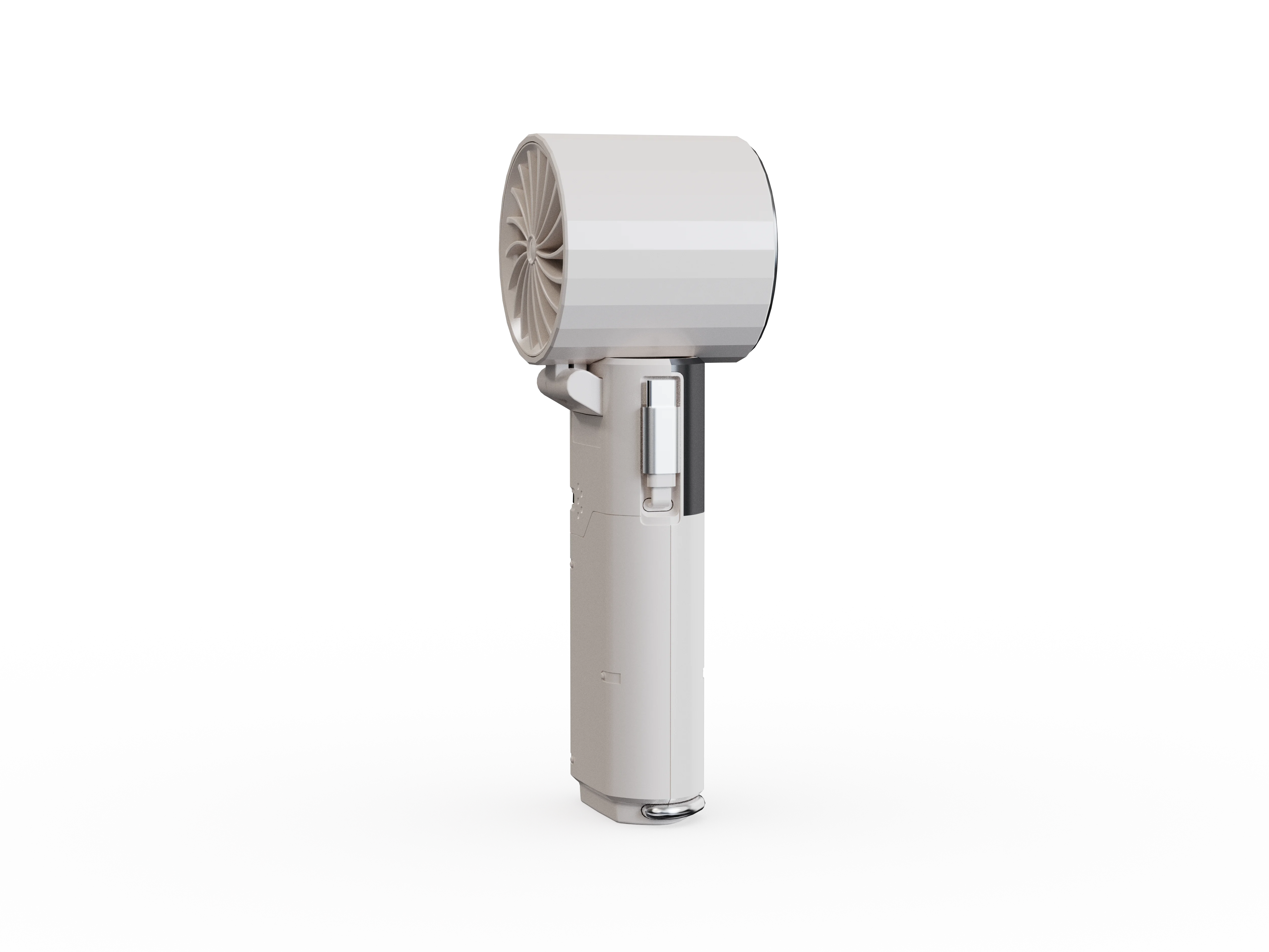 Porodo Lifestyle Chillo Plus Rechargeable Ice Cooling Fan (PDLFSTMF120WH)