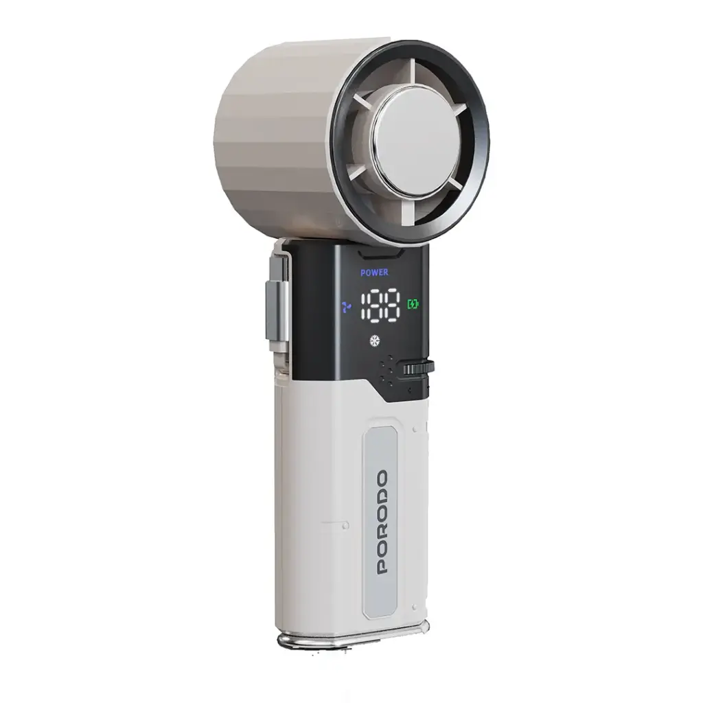 Porodo Lifestyle Chillo Plus Rechargeable Ice Cooling Fan3.webp