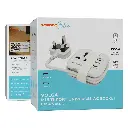 Porodo Blue Volga Multi-Port Universal AC Socket with USB-A & C - White.webp