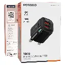 Porodo Tekto Dual USB-A Wall Adapter - Black.webp