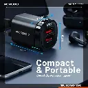 Porodo Tekto Dual USB-A Wall Adapter - Black2.webp
