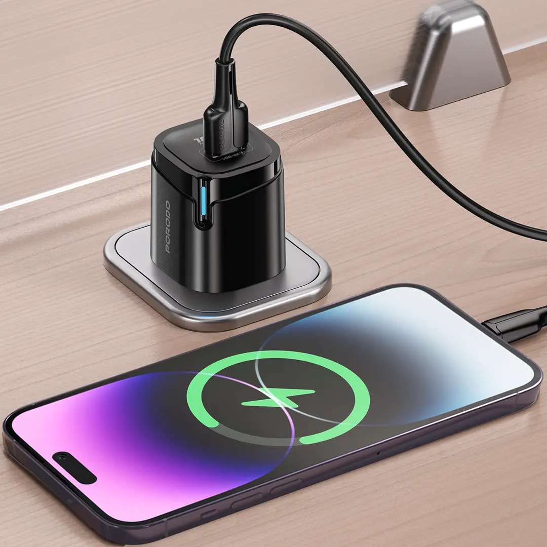 Porodo Tekto 18W USB-A Wall Adapter with Lightning Cable